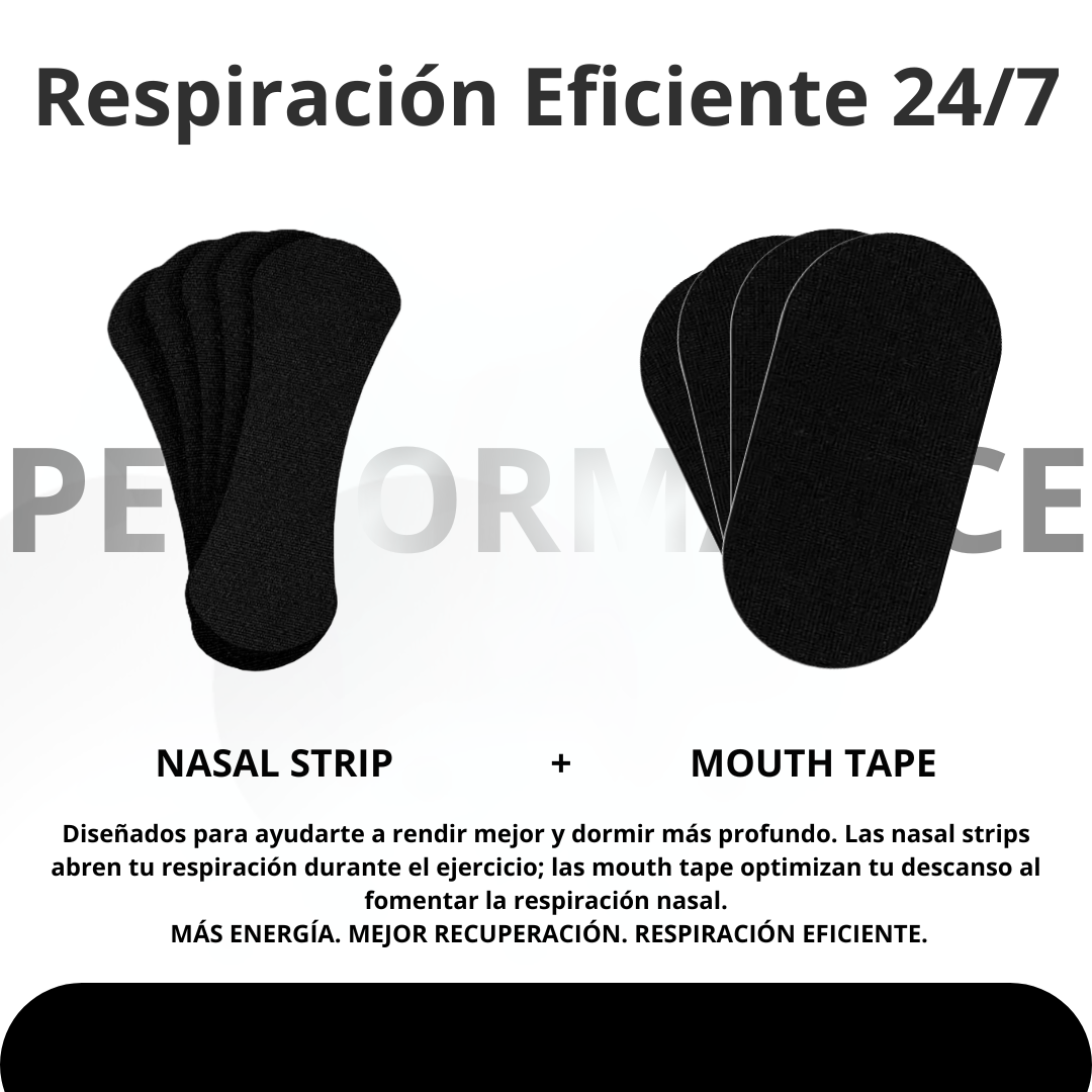 Combo Nasal Strip + Mouth Tape - ZenSleep 30 pack