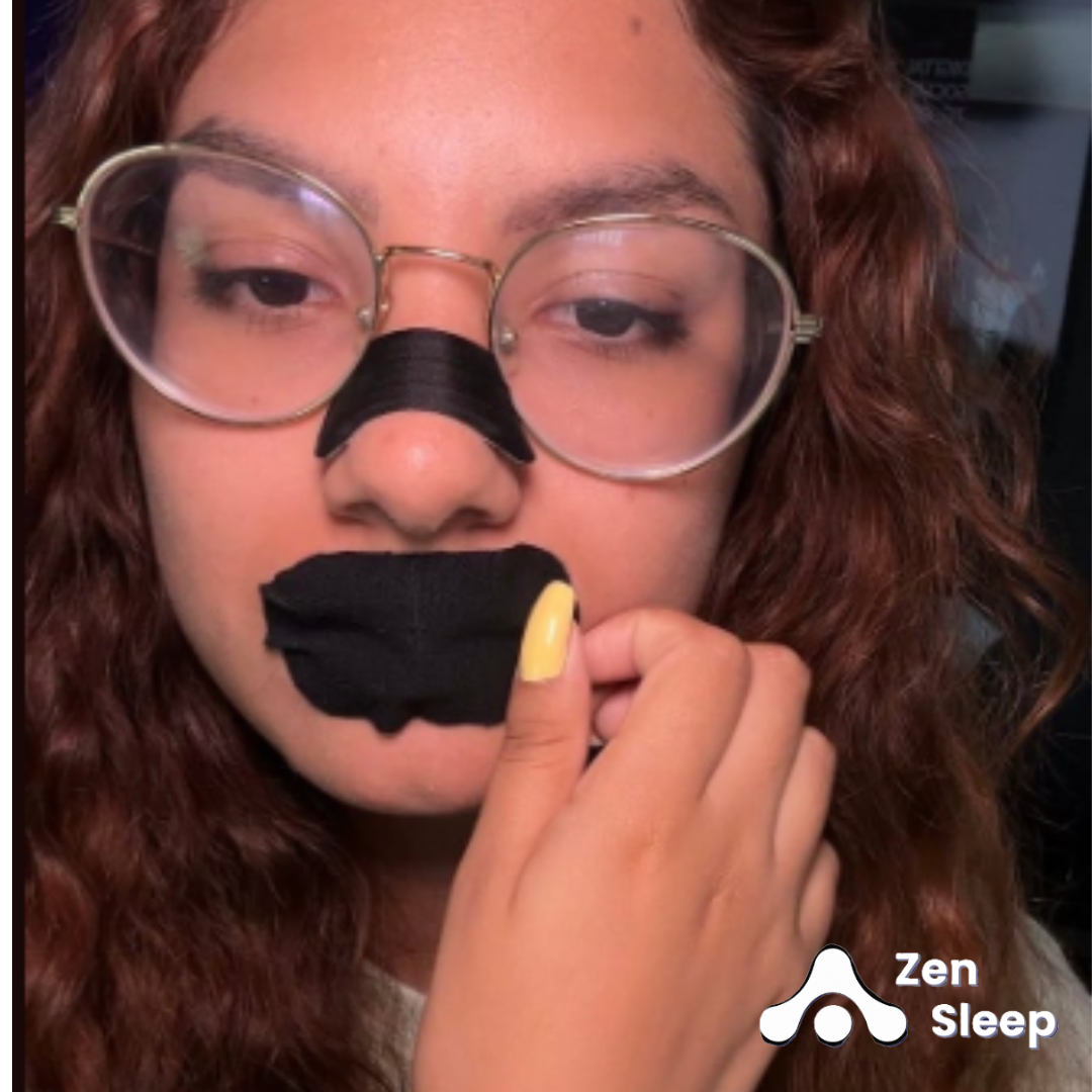 Combo Nasal Strip + Mouth Tape - ZenSleep 30 pack